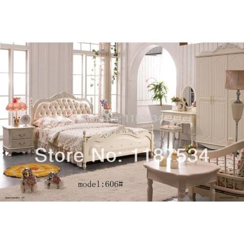 Modern home furniture bedroom set bed wardrobe nightstand dresser table dresser stool bedroom furniture set