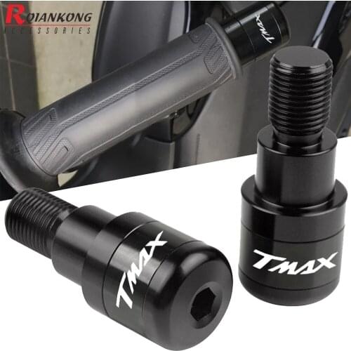 TMAX560 2019 2020 2021 Motorcycle Handlebar Grip Slider Cap Plug Handle Bar End For Yamaha TMAX500 TMAX530 T-Max 500 2001-2018