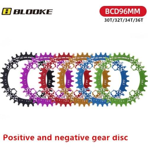 BLOOKE 96 BCD bicycle chainwheel 30T 32T 34T 36T MTB bike Chainring mountain Crown Round Oval for M4000 M4050 GX NX X1 Crank