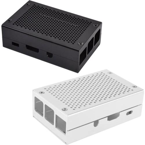 100% Brand New and High Quality Aluminum Alloy Case Cover Metal Enclosure For Raspberry Pi 3 Model B Pi 2 B / B
