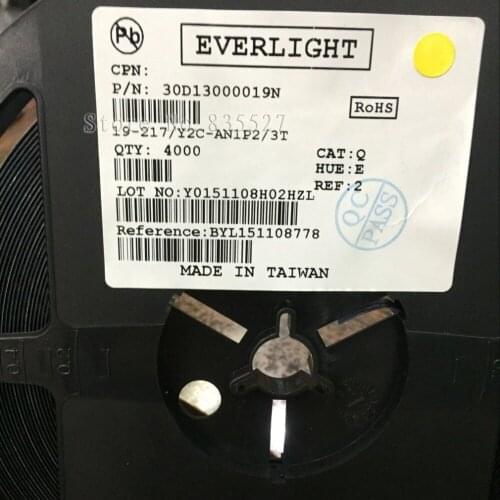 1000PCS/LOT ( Make EVER LIGHT ) 1608 0603 yellow SMD LED lamp beads bright LED light emitting diode