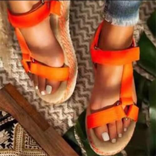 2021 Women /summer New Soft-slip Non-slip Platform Sandals Foam Sole Durable Sandals Ladies Outdoor Beach Zapatos De Mujer 35-43