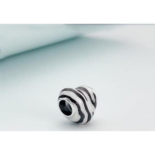 Authentic 925sterling Silver Beads Creative Enamel Animal Pattern Love Beads Fit Original Pandora Bracelet For Women Diy Jewelry