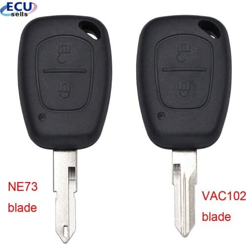 2 Button Remote Car Key Shell Fob Case For Renault Trafic Kangoo Master Movano Vauxhall Opel Vivaro Nissan Primastar