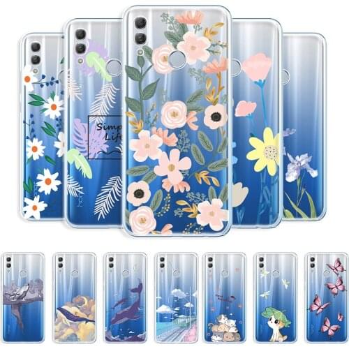 For Honor 10 Lite Case Transparent Phone Shell For Huawei Honor 10 Lite Soft TPU Fashion Cover For Honor 10 Lite Clear Case 6.21