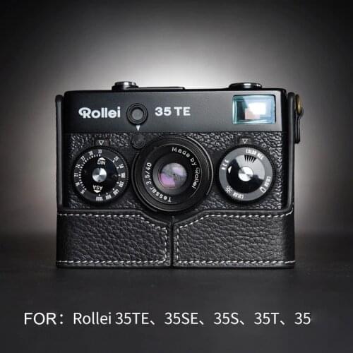TP Rollei 35S 35TE 35SE 35T Camera Case Handmade Genuine Leather Camera case For Rollei 35S 35TE 35SE 35T Half Bag