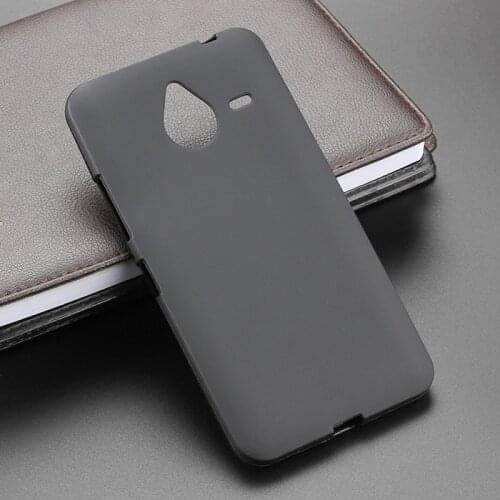 Black Gel TPU Slim Soft Anti Skiding Case Back Cover For Microsoft Nokia Lumia 640 XL / 640XL Mobile Phone Rubber silicone Bag