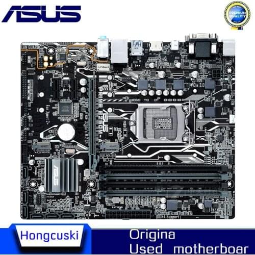 For Asus PRIME B250M-A Desktop Motherboard Socket LGA 1151 DDR4 B250 SATA3 USB3.0 Motherboard