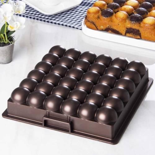 Granite Cake Mold Mocha Cake Pan Free Shipping 27,5cm x 27,5 cm Non Stick