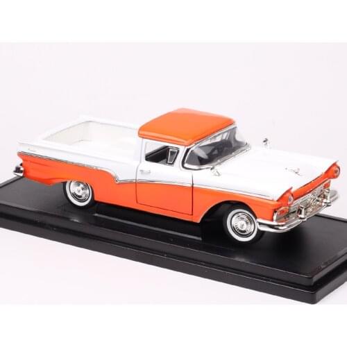 1:18 scales large classic old 1957 Ford Ranchero pickup truck Diecast Toys Vehicle models cars station wagon for collection gift