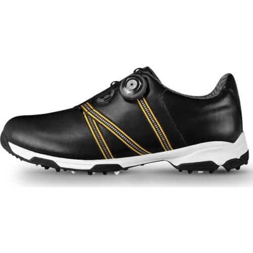 New 2017 Men Golf Shoes Genuine Leather Anti-skid Waterproof Breathable Sports Sneakers