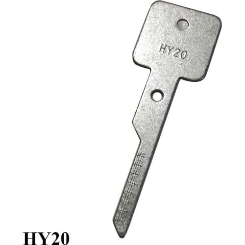 HY20 scale key plate Engraved Line Scale Shearing Teeth Blank Car Key Cutting Teeth Blade