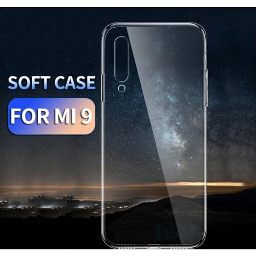 Clear Soft Silicone Case For Xiaomi Mi 9 Phone Case TPU Cover For Xiaomi Redmi K30 Pro case Transparent Protective Case