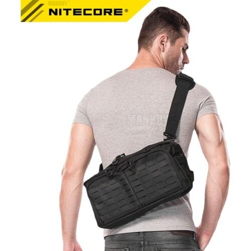 Sale 2021 NITECORE NEB10 Light-weight Outdoor Excursions Day-long Trips Trip Man Tool Bag 1050D NYLON FABRIC Pouch free shipping