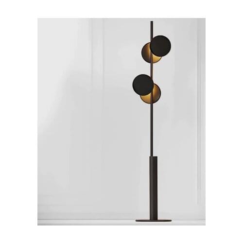 Nordic Art Floor Lamp Modern Led Standing E27 Lamp Black Floor Lights for Living Room Bedroom Study Room Decoration Led Lighting