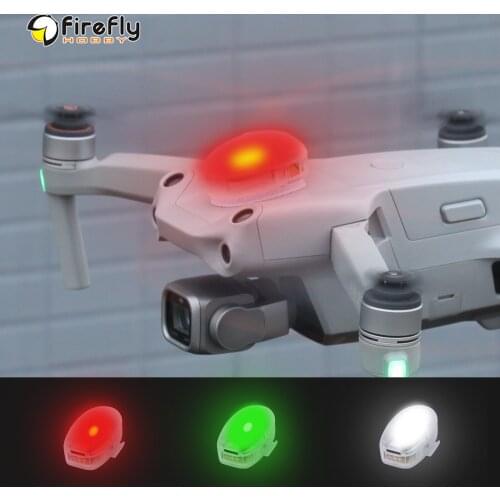 Sunnylife Drone Strobe Lights Anti-Collision 3 Colors/4 Modes Chargeable Night Lamp for DJI Mini SE/AIR 2S/DJI FPV/MAVIC 2/FIMi