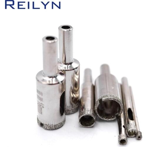 Free Shipping Glass Hole Saw Rounding rounding polish Drill Bit 4mm-20mm 9pcs Rotary tool drilling Glass/Diamond/Jade/Ceramics