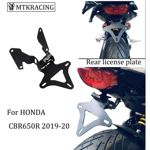 MTKRACING FOR HONDA CB650R CB 650R CBR650R CBR 650R Tail Tidy Fender Rear tail bracket license Plate frame rear card 2019-2020