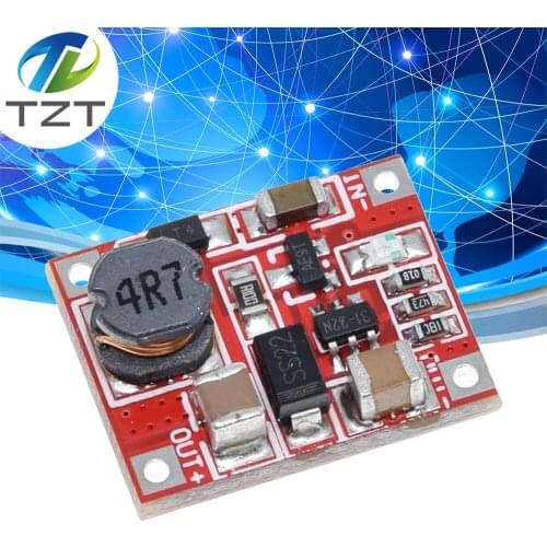 TZT DC-DC Boost Power Supply Module Converter Booster Step Up Circuit Board 3V to 5V 1A Highest Efficiency 96% Ultra Small