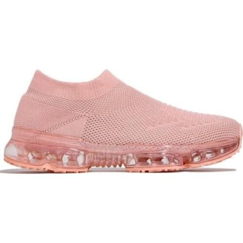 Mesh large size womens shoes 2021 new wild fashion womens casual shoes sports running women platform sneakers breathable loafer