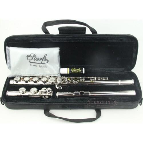 1 Pcs nickel plated Closed Hole Ckey Flute