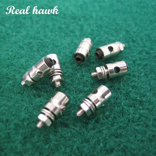 50pcs Pushrod Connectors Linkage Stoppers D1.3/1.8/2.1mm RC Model Plane Parts Replacement Remote Control Toysl free shipping