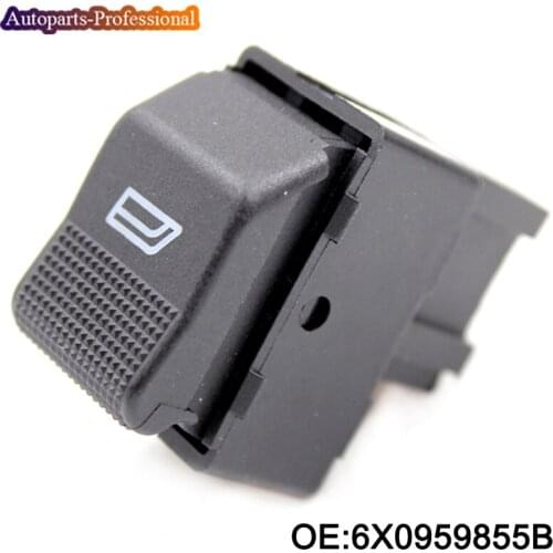 6X0959855B 6X0 959 855B For Seat Cordoba Ibiza V W Lupo For Polo New Electric Window Switch Single Console Button