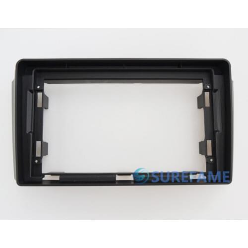 9 inch Car Fascia Radio Panel for SSANGYONG Rexton 2001-2006 Dash Kit Install Facia Console Bezel Plate 9inch Cover Trim Adapter