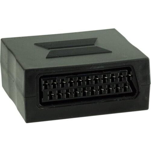 SCART FEMALE-FEMALE INTERFACE ADAPTER