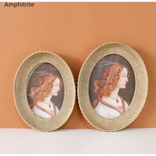 American Luxury Light Retro Fourth Art Resin Photo Picture Frame Art Define Creative Wall Frame Wedding Dress