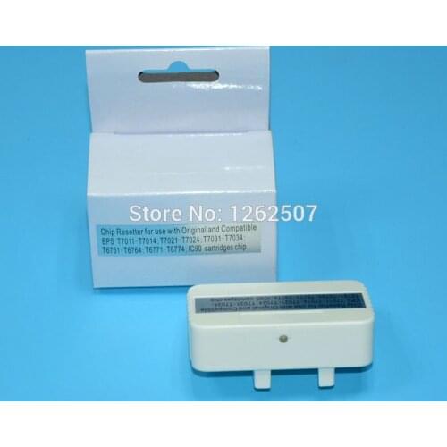 Free Shipping! T7011 T7012 T7013 T7014 Compatible chip resetter For EPSON WP 4000 WP 4015DN WP 4025DW WP 4500 Printer ink reset