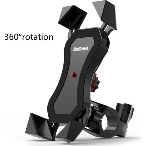 Motorcycle Bicycle Phone Navigation Holder Support handlebar Rearview Mirror Mount Clip Bracket for Mobile CellPhone For scooter