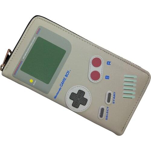 Game Handle Playstation Long Wallet Men Card Holder Gift Men Women Leather Coin Purse Handbags Cartoon Clutch Wallets