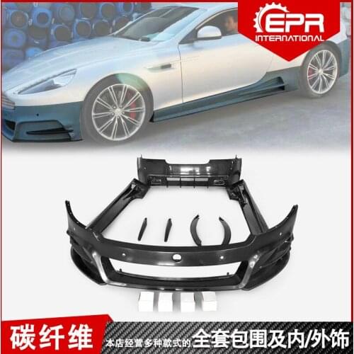 Suit For Aston 12-16 Martin Db9 Mn Front and Rear Bumper Side Skirt