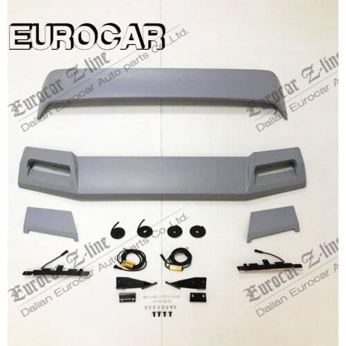 MB g wagon PU roof spoiler rear wing for w463 g63 g65 g500 g550