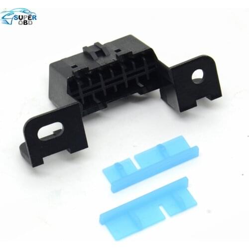 OBD II 16pin obd2 connector OBD2 OBD 2 16Pin Female angle Connector OBD Female Wire Sockets Connector obd ii adapter