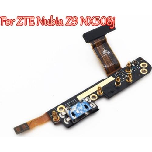 Original USB Dock Charging charger Port Mic Microphone Connector Housing Case Replacement flex cable For ZTE Nubia Z9 NX508j