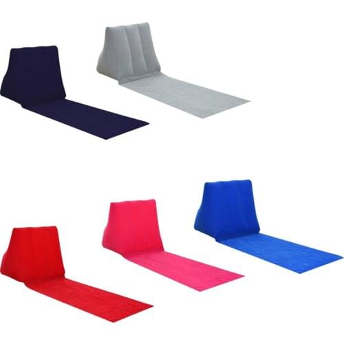 Outdoor Sofa Inflatable Lounger Portable Foldable Bed Deck Chair Tent Bed