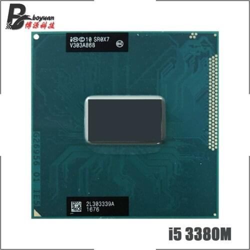Intel Core i5-3380M i5 3380M SR0X7 2.9 GHz Dual-Core Quad-Thread CPU Processor 3M 35W Socket G2 / rPGA988B