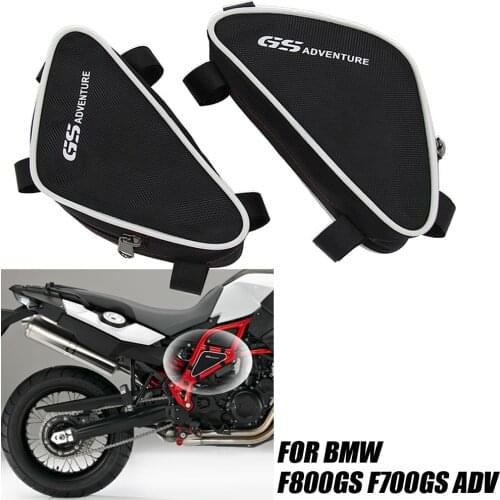 Motorcycle Toolbox Frame Crash Bar Bags Tool Placement Travel bag Saddle Bag F 800GS F 700GS ADV FOR BMW F800GS F700GS