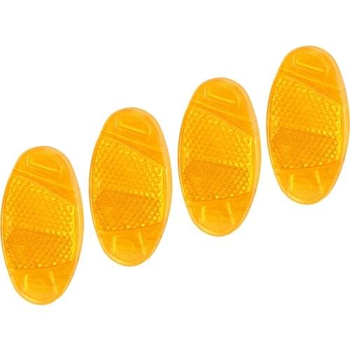 4Pcs/set Bicycle Mountain Bike Spoke Lights Car Strip Reflectors Bicycle Reflector Bicycle Warning Lights Bike Accessories