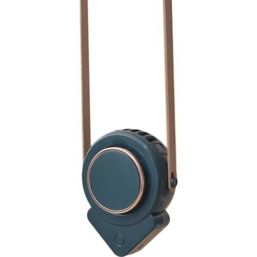 50% Hot Sale Mini Fan 3 Wind Speeds Portable with Hanging Rope Mini Hanging Neck Fan Mini Hand-free Hanging Fan for Home