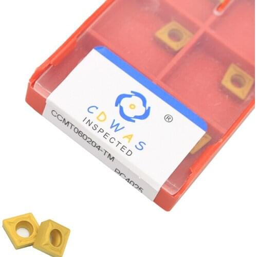 CCMT060204 TM PC4025 Carbide insert Internal Turning Tools Lathe cutter Tool turning insert For processing steel parts