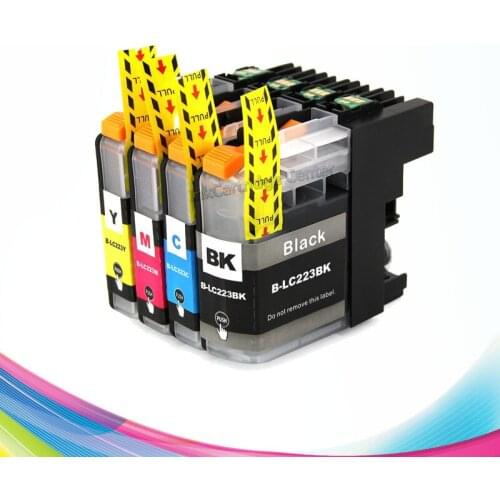 CISSPLAZA 10x lc223 LC221 ink cartridge compatible For Brother J4320DW J4420DW J4620DW J5520DW J5620DW J5720DW j5625 J5320
