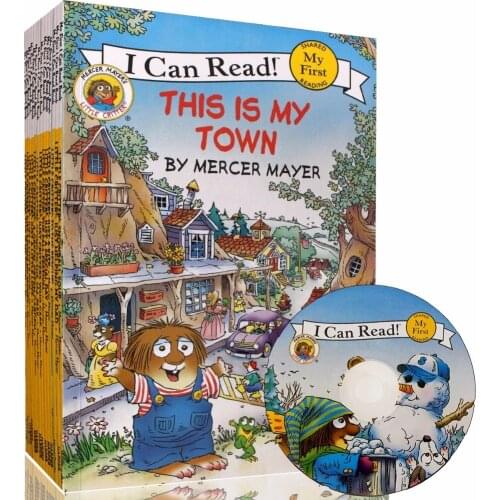 20 Books I Can Read Little Critter English Picture Story Coloring Book Children Education Learning Toyscomics Reading The books