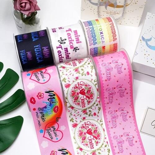 DIY Cartoon Printed Grosgrain Ribbon For Craft Supplies Sewing Accessories 5 Yards, Planar Resins Mold 10 Pieces. 47620