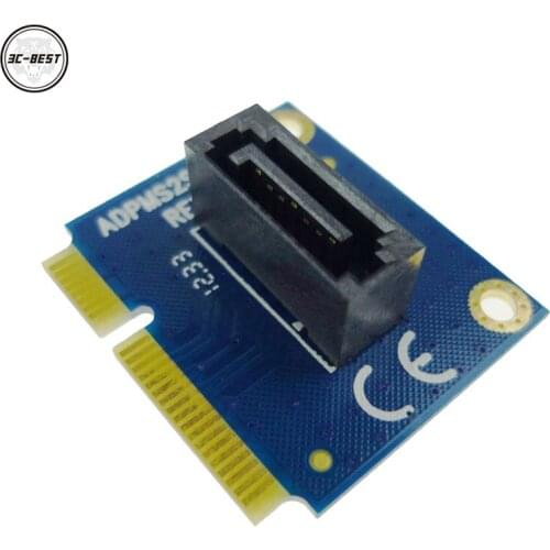 MSATA to SATA 7Pin Converter SATA HDD to mini-SATA Adapter