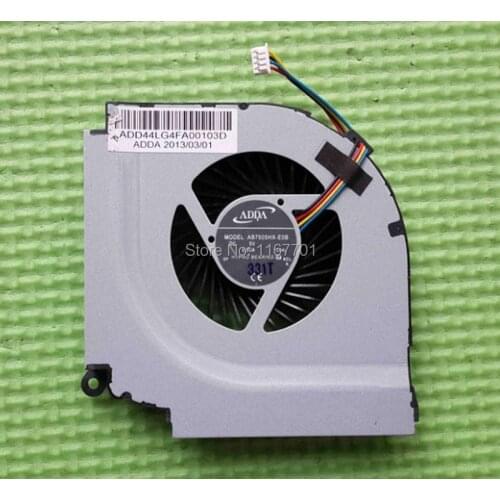 Original Laptop/Netbook CPU Cooling Fan For ADDA KSB06105HB-BC42 AB7505HX-E0B LG4 ADD44LG4FA00 Cooler