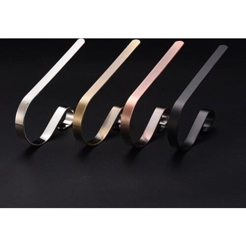 Christmas Sock Hook Fireplace Hanger Metal Clips Xmas Stocking Holder Rack Jewelry Clasp Christmas Party Tree Hanging Hooks