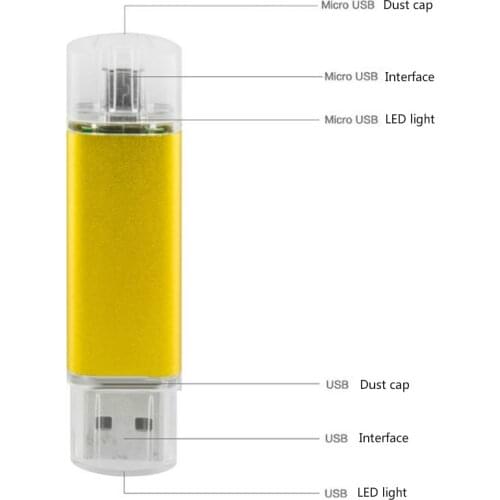 Over 10pcs Free Customize Memory Disk Flash USB Pendrives OTG USB 2.0 Colorful Clef USB 64GB 32GB 16GB 8GB Photography Gifts